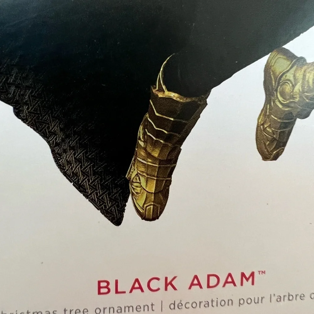 2022 Hallmark Keepsake Black Adam Christmas Ornament NIB